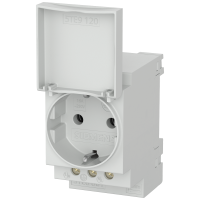 Gniazdo SCHUKO 16 A z pokrywą wg DIN VDE 0620 do montażu rozdzielacza | 5TE6801 Siemens