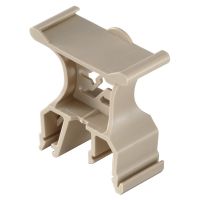 Wspornik oznacznika, SCHT 5, 44.5x19.5mm, raster 5mm, ciemnobeżowy | 0292460000 Weidmuller