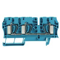 Złączka szynowa przelotowa ZDU 4/3AN BL | 7904190000 Weidmuller
