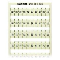 Ramka z oznacznikami WSB, jako karta, biały (arkusz) | 209-646 Wago