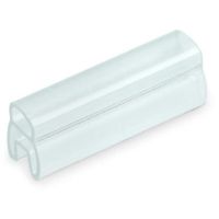 Tulejki do oznaczników na przewody 12mm, do zastosowania 211-811, transparentny | 211-813 Wago