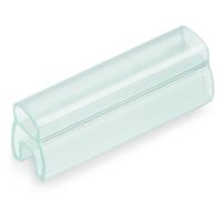 Tulejki do oznaczników na przewody 23mm, do zastosowania 211-821, transparentny | 211-823 Wago