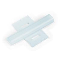 Tulejki do oznaczników na przewody 23mm, do zastosowania 211-821, transparentny | 211-829 Wago