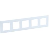 Ramka pięciokrotna 5x, miętowy, Niloe Step | 863095 Legrand