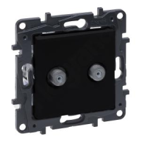 Gniazdo TV 2X"F"-końc.NS:CZ | 863576 Legrand