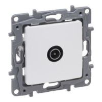 Gniazdo TV, 9.5 męskie końcowe do instalacji typu gwiazda 1 DB perła, Niloe Selection | 762451 Legrand