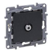 Gniazdo TV, typu F końcowe do instalacji typu gwiazda 1 DB antracyt, Niloe Selection | 762250 Legrand