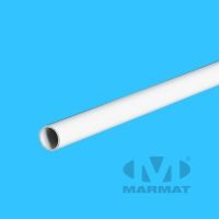 Rura elektroinstal. gładka sztywna nierozp.płom typ RL 16 (320 N) EKO biała UV 2m | 5903876681821 Marmat