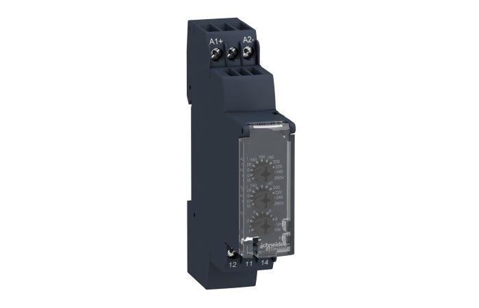 Przekaźnik kontrolny napięciowy RM17-U zakres 65-260VAC/DC | RM17UBE15 Schneider Electric
