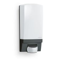 Lampa elewacyjna z czujnikiem ruchu i zmierzchu Steinel L 1 S PIR max.60W E27 IP44 IK07 230V czarna | ST650612 Lange Łukaszuk