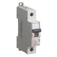 Wyłącznik nadprądowy S301 1P C 16A 6000A serii DX3 | 407670 Legrand