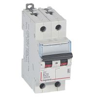 Wyłącznik nadprądowy S 302 2P B 20A 6000A serii DX3 | 407510 Legrand