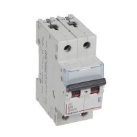 Wyłacznik nadprądowy S302 2P B 4A 6000A serii DX3 | 407505 Legrand