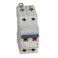 Wyłącznik nadprądowy S302 2P C 10A 6kA serii DX3 | 407798 Legrand