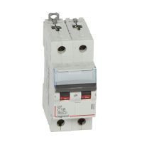 Wyłącznik S302 DX3 6000A C16 2P | 407800 Legrand