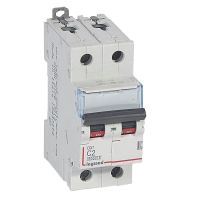 Wyłącznik nadprądowy S302 2P C 2A 6kA serii DX3 | 407793 Legrand