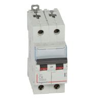 Wyłącznik nadprądowy S302 2P C 6A 6kA serii DX3 | 407796 Legrand