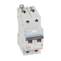 Wyłącznik nadprądowy S302 2P D 63A 6kA serii DX3 | 408037 Legrand
