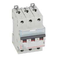 Wyłącznik nadprądowy S303 3P B 6A 6kA serii DX3 | 407558 Legrand