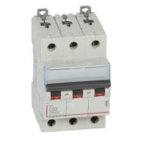 Wyłącznik nadprądowy S303 3P C 63A 6000A serii DX3 | 407865 Legrand