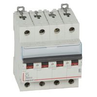 Wyłącznik nadprądowy S304 4P C 1A 6kA serii DX3 | 407920 Legrand