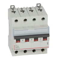 Wyłącznik nadprądowy S304 4P C 20A 6000A SERII DX3 | 407929 Legrand