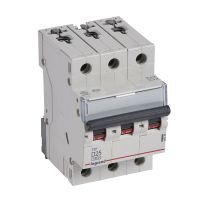 Wyłącznik nadprądowy S303 3P D 25A 6kA serii TX3 | 403757 Legrand