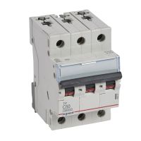 Wyłącznik nadprądowy S313 3P C 50A 10kA serii TX3 | 404227 Legrand