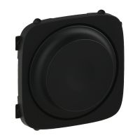 Plakietka ściemniacza obrotowego 400W, czarna, Valena Allure | 752048 Legrand