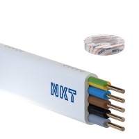 Przewód instalacyjny YDYP żo 5x1,5 450/750V /100m/ KRĄŻEK | 172153018C0100 Nkt