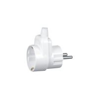 Wtyczka Uni-Schuko z gniazdem 2P+Z Schuko, 16A, 250V | WT-16U/G-S Orno
