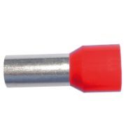 Końcówka rurkowa izolowana 1/8 PAEH 100/8 czerwona (opak 500szt.) 051428 | 05101055 PROTEC.class