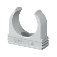 Obejma Quick M40, PP, jasnoszary, 7035 2955 M40 | 2149028 Obo Bettermann