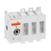 Rozłącznik izolacyjny 3P 160A bez pokrętła (Ith/AC21A), 160A (Ie/AC22A i AC23A) | GL0160C1 Lovato Electric