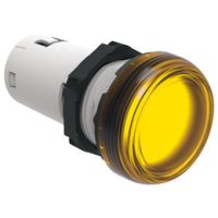 Lampka LED jednoczęsciowa 24VAC/DC żółta | LPMLB5 Lovato Electric