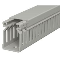 Kanał grzebieniowy 40x25, PVC, szary kamienny, 7030 LK4 40025 (2m) | 6178010 Obo Bettermann