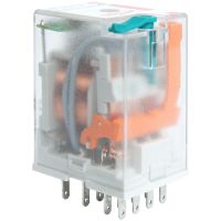 Przekaźnik elektromagnetyczny, przemysłowy 6A 24VDC IP40, R4N-2314-23-1024-WTLD | 860633 Relpol