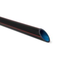 Rura osłonowa światłow.do kabli optotelekomunikacyjnych TELKOM 40/3,7 1250N pasek czerwony (250m) | 10732 TT Plast