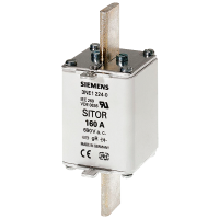 Wkładka topikowa SITOR, z zestykami nożowymi, NH1, In: 315 A, gR, Un AC: 690 V, Un DC: 250 V | 3NE1230-2 Siemens
