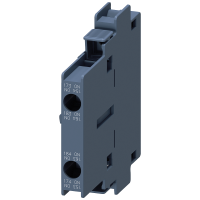 Blok łączników pomocniczych 2NO, EN50005, 10 mm, wielk. S3-S12 do styczników silnikowych, 2pol. | 3RH1921-1KA20 Siemens