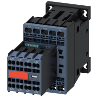 Stycznik AC-3, 16 A/7,5 kW/400V, 3-biegunowy, DC 24V, 2NO+2NC, przyłącze sprężynowe | 3RT2018-2BB44-3MA0 Siemens