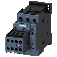 Stycznik AC-3e, 38 A/18,5 kW/400V, 3-biegunowy, AC 220V,50/60Hz,2NO+2NC,przyłącze śrubowe | 3RT2028-1AN24 Siemens