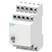 Przekaźnik bistabilny z 3 zestykami zwiernymi i centralną funkcją wł.-wył. zestyk do AC 230V | 5TT4123-0 Siemens