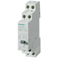 Przekaźnik bistabilny z 2 zestykami zwiernymi z połączeniem szeregowym, zestyk do AC 230V, 400V 16A | 5TT4132-0 Siemens