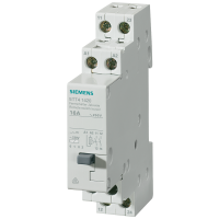 Przekaźnik bistabilny z 2 zestykami zwiernymi, z połączeniem żaluzjowym zestyk do AC 230V, 400V | 5TT4142-0 Siemens