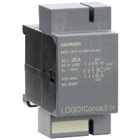 LOGO! Stycznik modułowy 20A,24 V DC, 3 NO styki + 1 NC | 6ED1057-4CA00-0AA0 Siemens