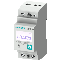 Przyrząd pomiarowy 7KT PAC1600, 1-fazowy, 63 A, szyna DIN, S0, MID, SENTRON | 7KT1656 Siemens