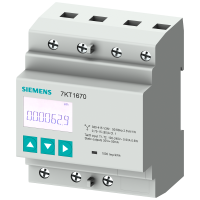 Licznik energii, 1-faz., pomiar bezpośredni do 65A, LCD, Modbus RTU/ASCII, samozasilany | 7KT1665 Siemens