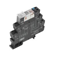 Przekaźnik przełączający, TRS 24VDC 2CO TERMSERIES, 8A, złącza śrubowe, AgNi | 1123490000 Weidmuller