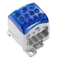 Złączka szynowa przelotowa WPD 107 1X95/2X35+8X25 BL | 2521730000 Weidmuller